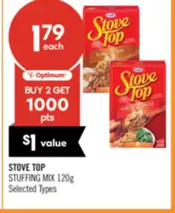 Shoppers Drug Mart STOVE TOP STUFFING MIX offer
