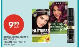 Shoppers Drug Mart NUTRISSE, NATURAL INSTINCTS HAIR COLOUR or TRESEMMÉ ROOT TOUCH-UP offer