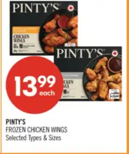 Shoppers Drug Mart PINTY'S FROZEN CHICKEN WINGS offer
