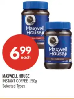 Shoppers Drug Mart MAXWELL HOUSE INSTANT COFFEE offer
