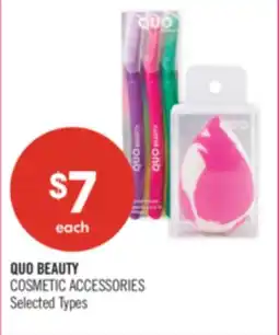 Shoppers Drug Mart QUO BEAUTY COSMETIC ACCESSORIES offer