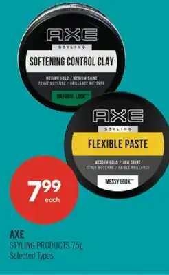 Shoppers Drug Mart AXE STYLING PRODUCTS offer