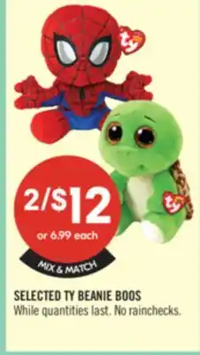 Shoppers Drug Mart SELECTED TY BEANIE BOOS offer