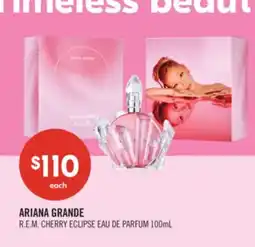 Shoppers Drug Mart ARIANA GRANDE R.E.M. CHERRY ECLIPSE EAU DE PARFUM offer