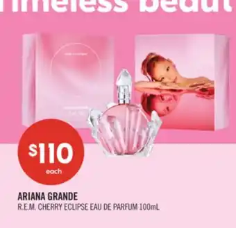 Shoppers Drug Mart ARIANA GRANDE R.E.M. CHERRY ECLIPSE EAU DE PARFUM offer