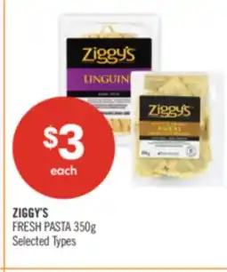 Shoppers Drug Mart ZIGGY'S FRESH PASTA offer