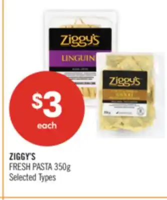 Shoppers Drug Mart ZIGGY'S FRESH PASTA offer