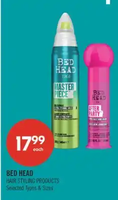 Shoppers Drug Mart BED HEAD HAIR STYLING PRODUCTS offer