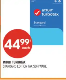Shoppers Drug Mart INTUIT TURBOTAX STANDARD EDITION TAX SOFTWARE offer