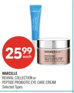 Shoppers Drug Mart MARCELLE REVIVAL COLLECTION or PEPTIDE PROBIOTIC EYE CARE CREAM offer