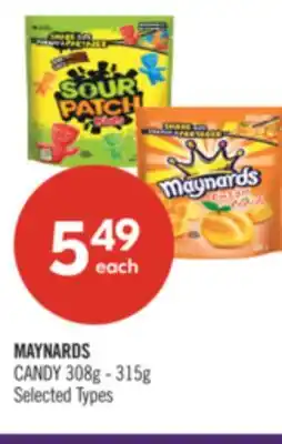 Shoppers Drug Mart MAYNARDS CANDY offer