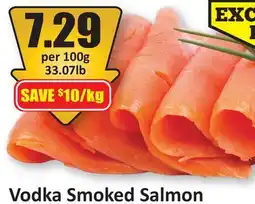 Starsky Vodka Smoked Salmon offer