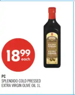 Shoppers Drug Mart PC SPLENDIDO COLD PRESSED EXTRA VIRGIN OLIVE OIL offer