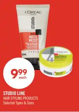 Shoppers Drug Mart STUDIO LINE HAIR STYLING PRODUCTS offer