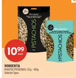 Shoppers Drug Mart WONDERFUL ROASTED PISTACHIOS offer