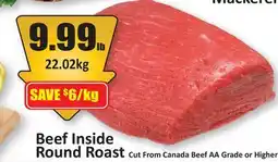 Starsky Beef Inside Round Roast offer