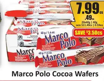 Starsky Marco Polo Cocoa Wafers offer