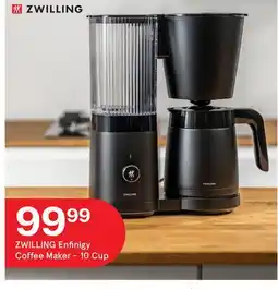 Kitchen Stuff Plus ZWILLING Enfinigy Coffee Maker-10 Cup offer