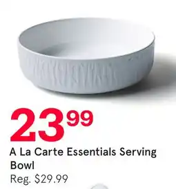 Kitchen Stuff Plus A La Carte Essentials Serving Bowl offer