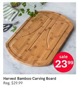 Kitchen Stuff Plus Harvest Bamboo Carving Board offer