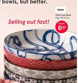 Kitchen Stuff Plus Oishi Low Bowl offer