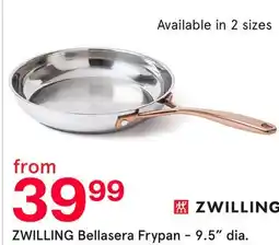 Kitchen Stuff Plus ZWILLING Bellasera Frypan - 9.5 dia offer