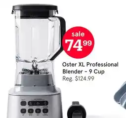 Kitchen Stuff Plus Oster XL Professional Blender - 9 Cup offer
