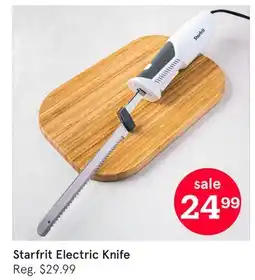 Kitchen Stuff Plus Starfrit Electric Knife offer
