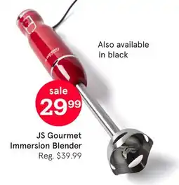 Kitchen Stuff Plus JS Gourmet Immersion Blender offer
