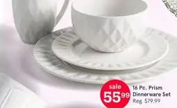 Kitchen Stuff Plus 16 Pc. Prism Dinnerware Set offer
