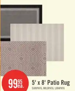 The Brick Suri 5'3 x 7'7 Geometric Area Rug – Brown offer