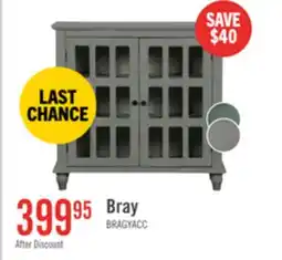 The Brick Bray 36 Accent Cabinet - Antique Grey offer