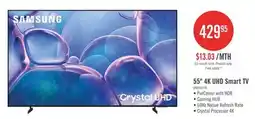 The Brick SAMSUNG 55 U7900F Crystal UHD 4K Smart Tizen OS TV (UN55U7900FFXZC) - 2025 Model offer