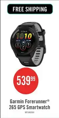 The Brick Garmin Forerunner 265 Gps Smartwatch - Fitness Tracker W/ Multi-band Gps - Black offer