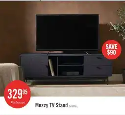 The Brick Mezzy Tv Stand With Door And Drawers - Ash Oak offer