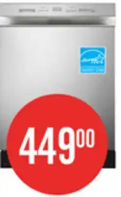 The Brick Midea 24 Front-Control Dishwasher with Interior Light - MDF24P2BST offer
