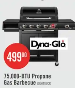 The Brick Dyna-Glo 660 75,000 BTU 5 Burner Gas Grill - DGH485CRP offer
