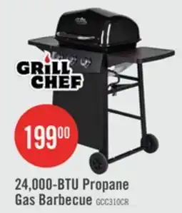The Brick Grill Chef 24,000 BTU 3-Burner LP Gas BBQ - GCC310CRP offer