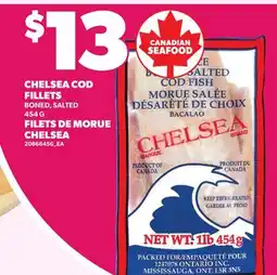 Independent City Market CHELSEA COD FILLETS offer