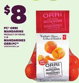 Independent City Market PC ORRI MANDARINS, 2 LB offer