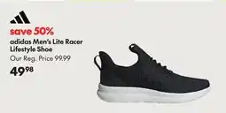 Sport Chek ADIDAS MEN'S LITE RACER LIFESTYLE SHOE offer