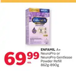 Rexall ENFAMIL A + NeuroPro or NeuroPro Gentlease Powder Refill offer