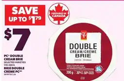 Independent City Market PC DOUBLE CREAM BRIE offer