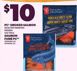 Independent City Market PC SMOKED SALMON, 125/150 G offer