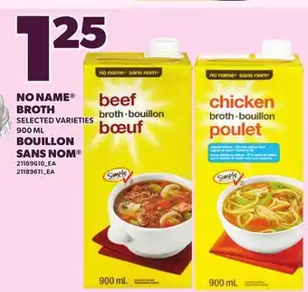 Independent City Market NO NAME BROTH offer