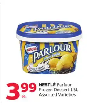 Rexall NESTLÉ Parlour Frozen Dessert offer