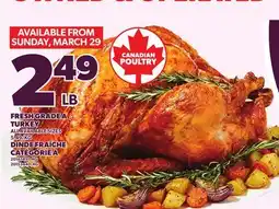 Independent City Market FRESH GRADE A TURKEY offer
