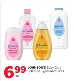Rexall JOHNSON'S Baby Care offer