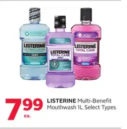 Rexall LISTERINE Multi-Benefit Mouthwash offer