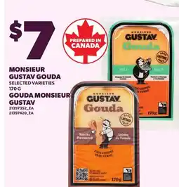 Independent City Market MONSIEUR GUSTAV GOUDA offer
